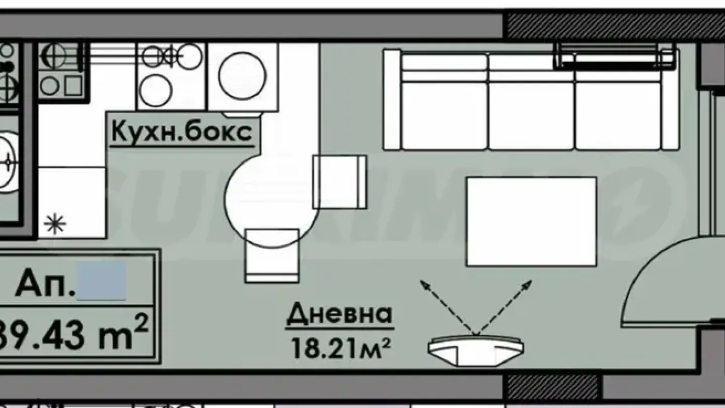 Modern Studio in Burgas - New Development - Image 1