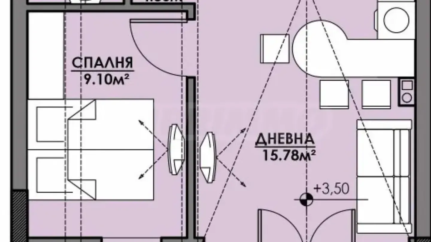 Spacious Burgas Apartment with Panoramic Views – New Build - Image 1