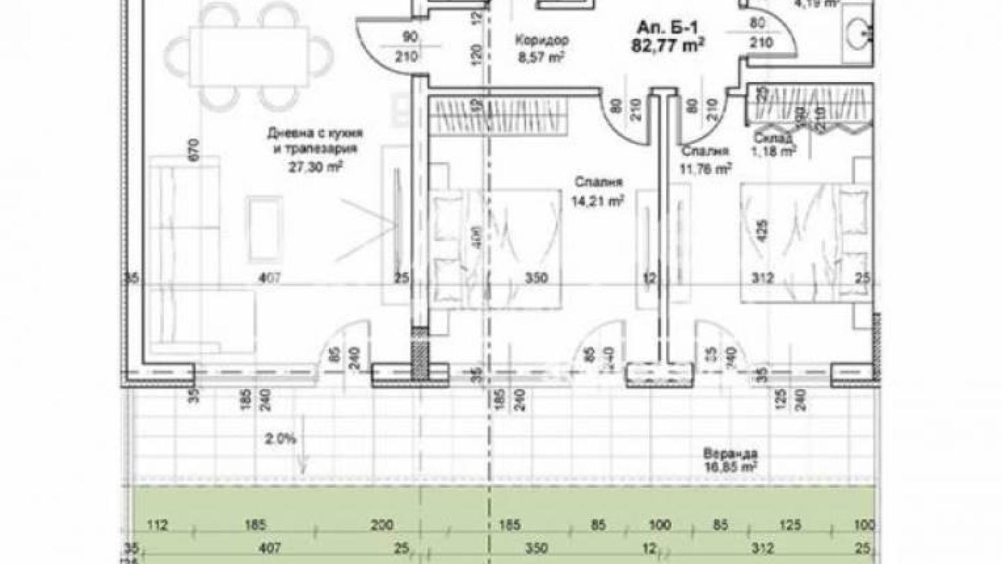 Spacious 3-Bedroom Apartment in Plovdiv's Христо Смирненски District - Image 1