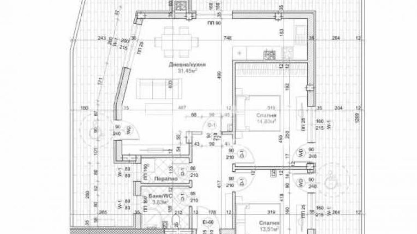 Spacious 3-Bedroom Apartment with Sea Views in Varna, Bulgaria - Image 1