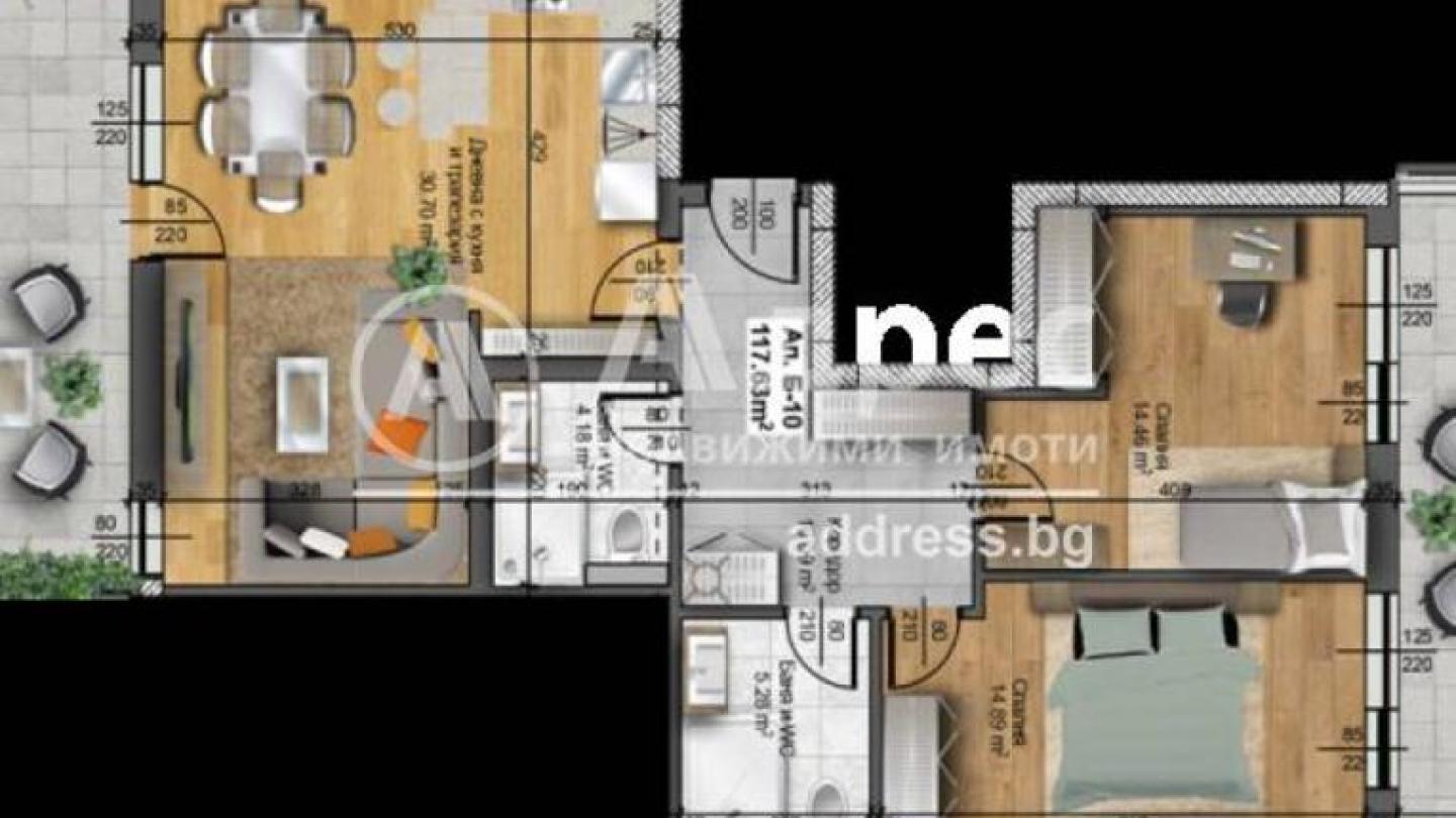 Spacious Two-Bedroom Apartment in Plovdiv's New Regatta Home Complex - Image 1