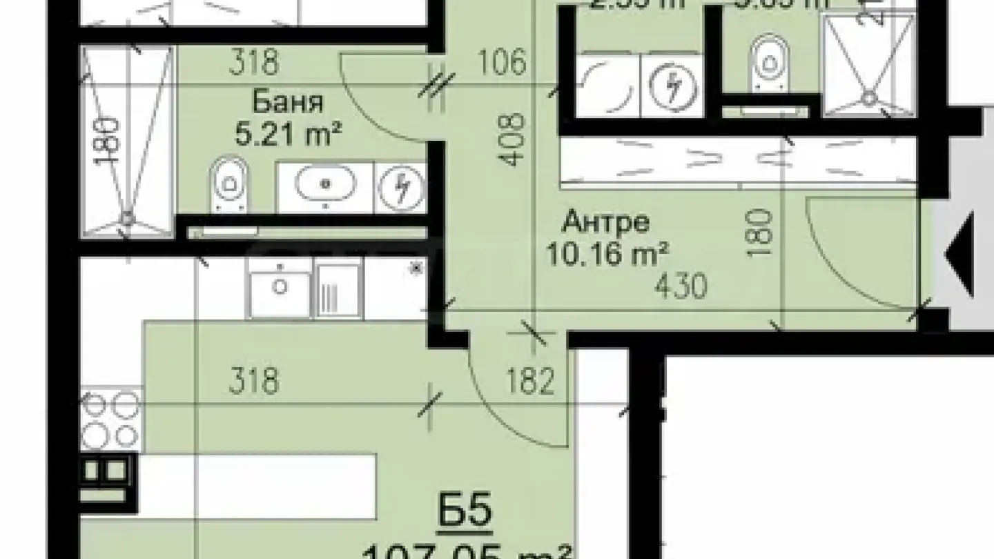 Spacious Sea View Apartment in Varna’s Briz District - Image 3