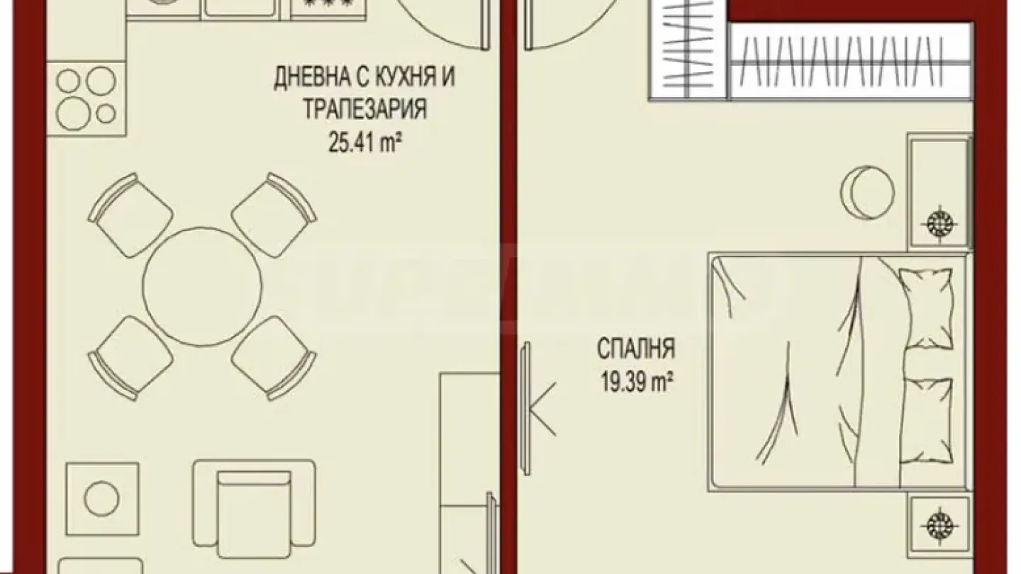 Spacious 2-Bedroom Apartment, Sofia, New Complex - Image 5