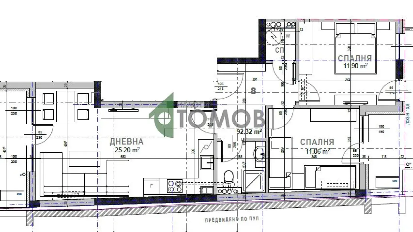 Spacious 3-Bedroom Apartment in New Construction, Stara Zagora - Image 1