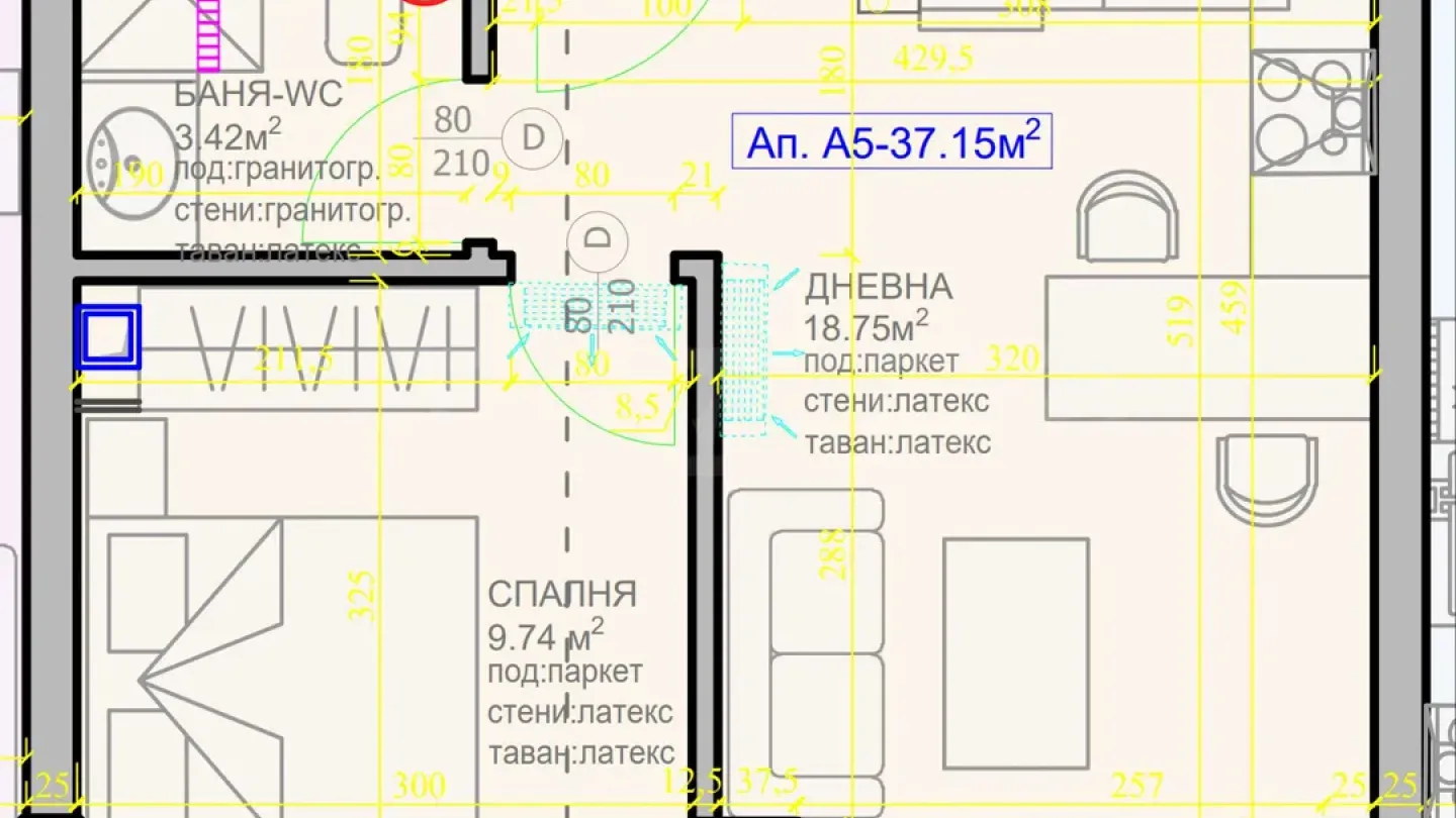 Spacious 1-Bedroom Apartment in Varna's Greek Quarter - Image 2