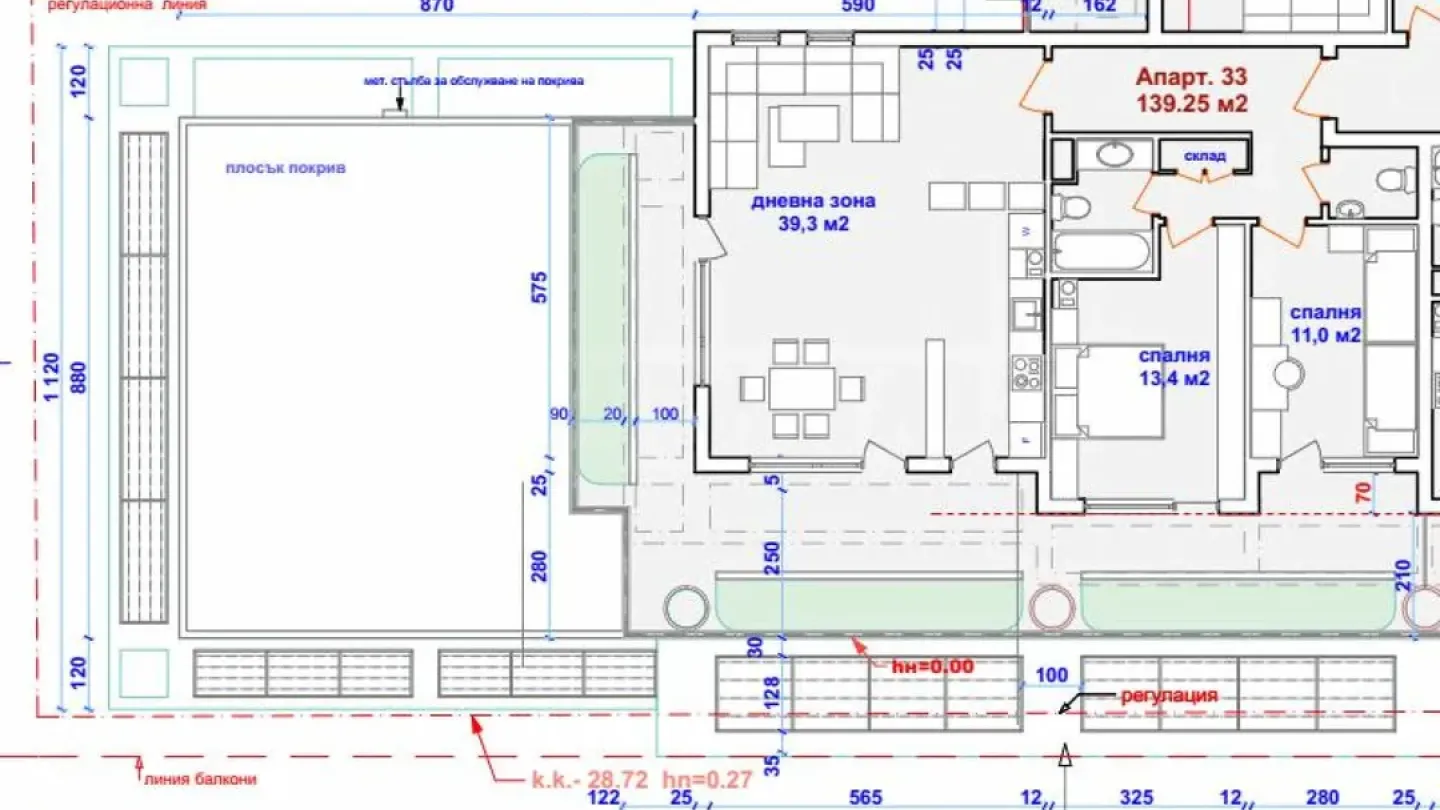 Spacious Four-Room Apartment with Panoramic Terrace in Burgas - Image 4