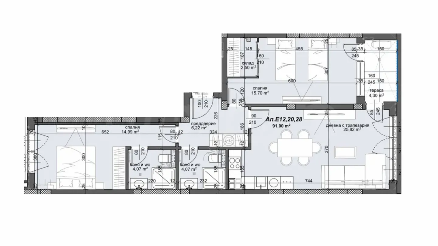 Spacious 2-Bedroom Apartment Near Lauz Park - Image 1