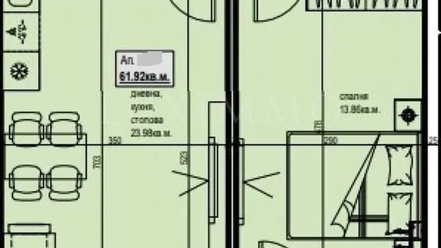 One-Bedroom Apartment in Ostromila, Plovdiv - Image 1