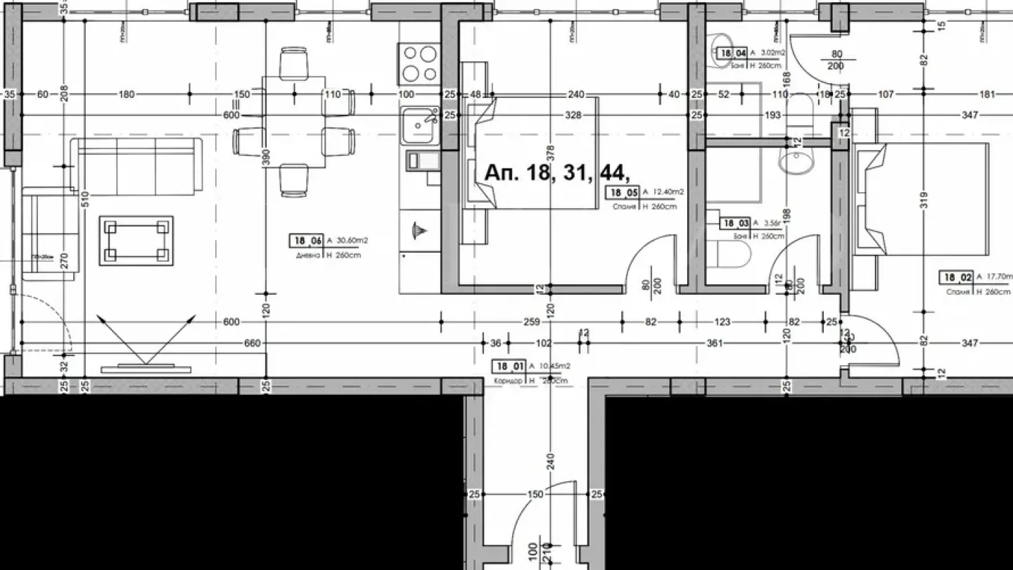Spacious 2-Bed Apartment Near Rowing Canal, Plovdiv - Image 1