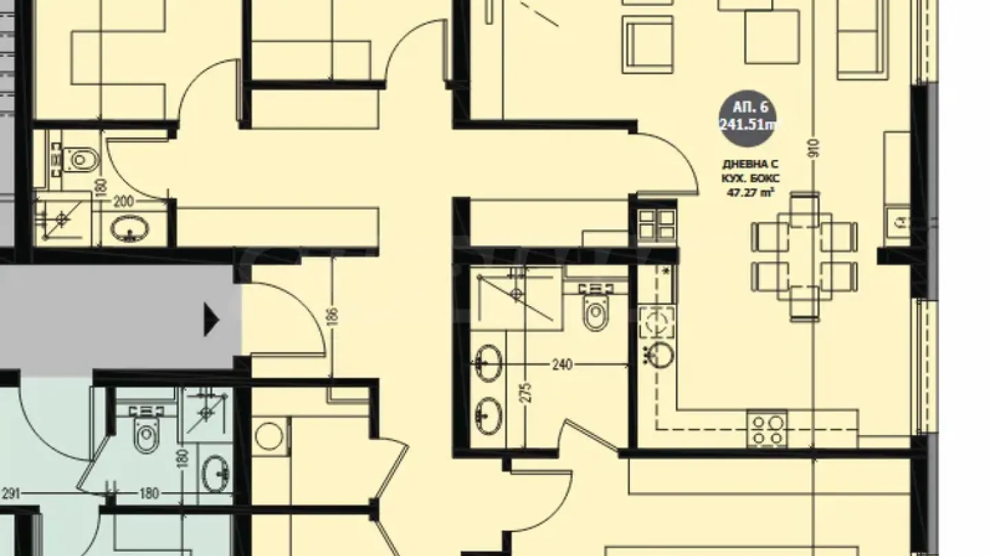 Spacious 4-Bedroom Apartment in Sofia Hills - Image 3