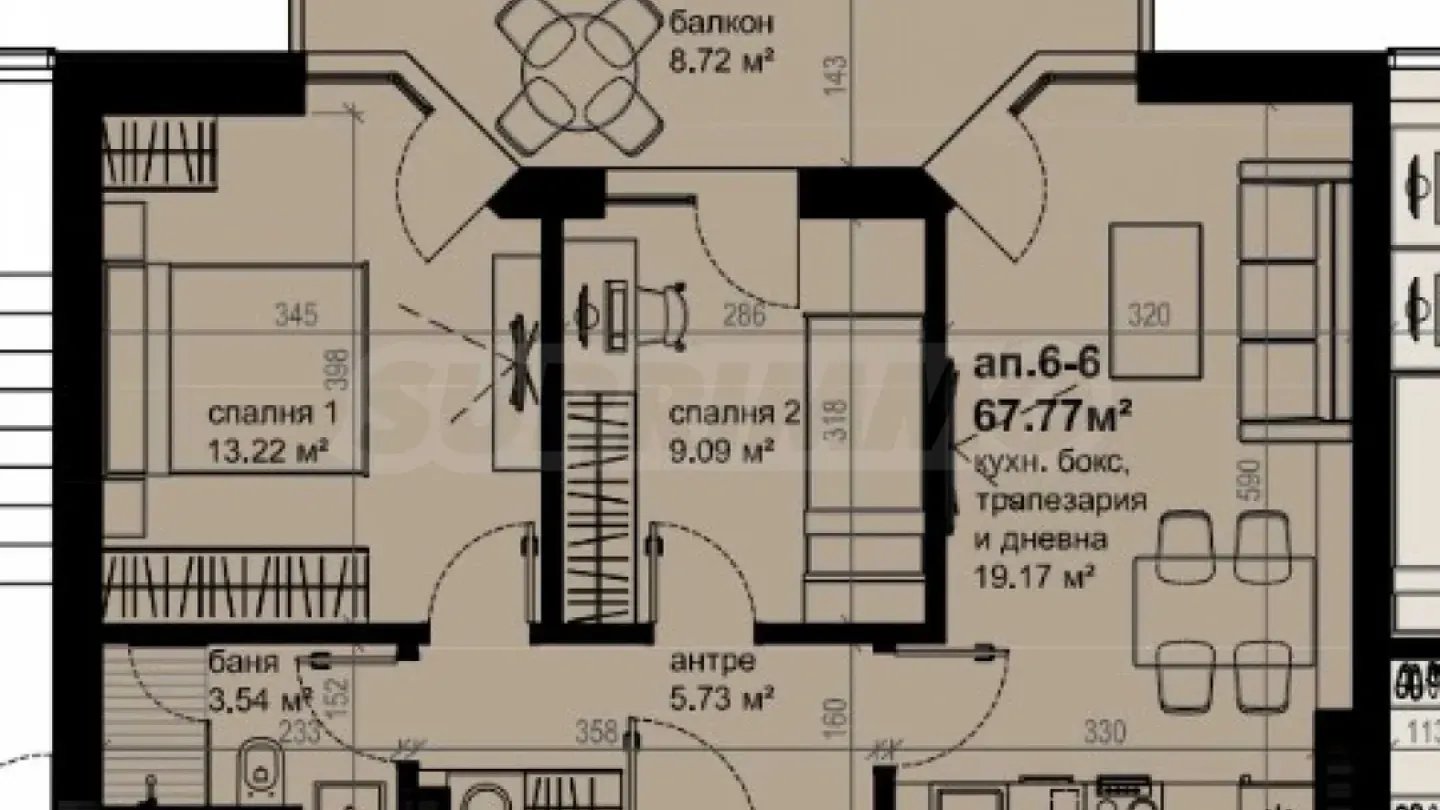 Burgas Apartment - Modern Complex & Amenities - Image 3