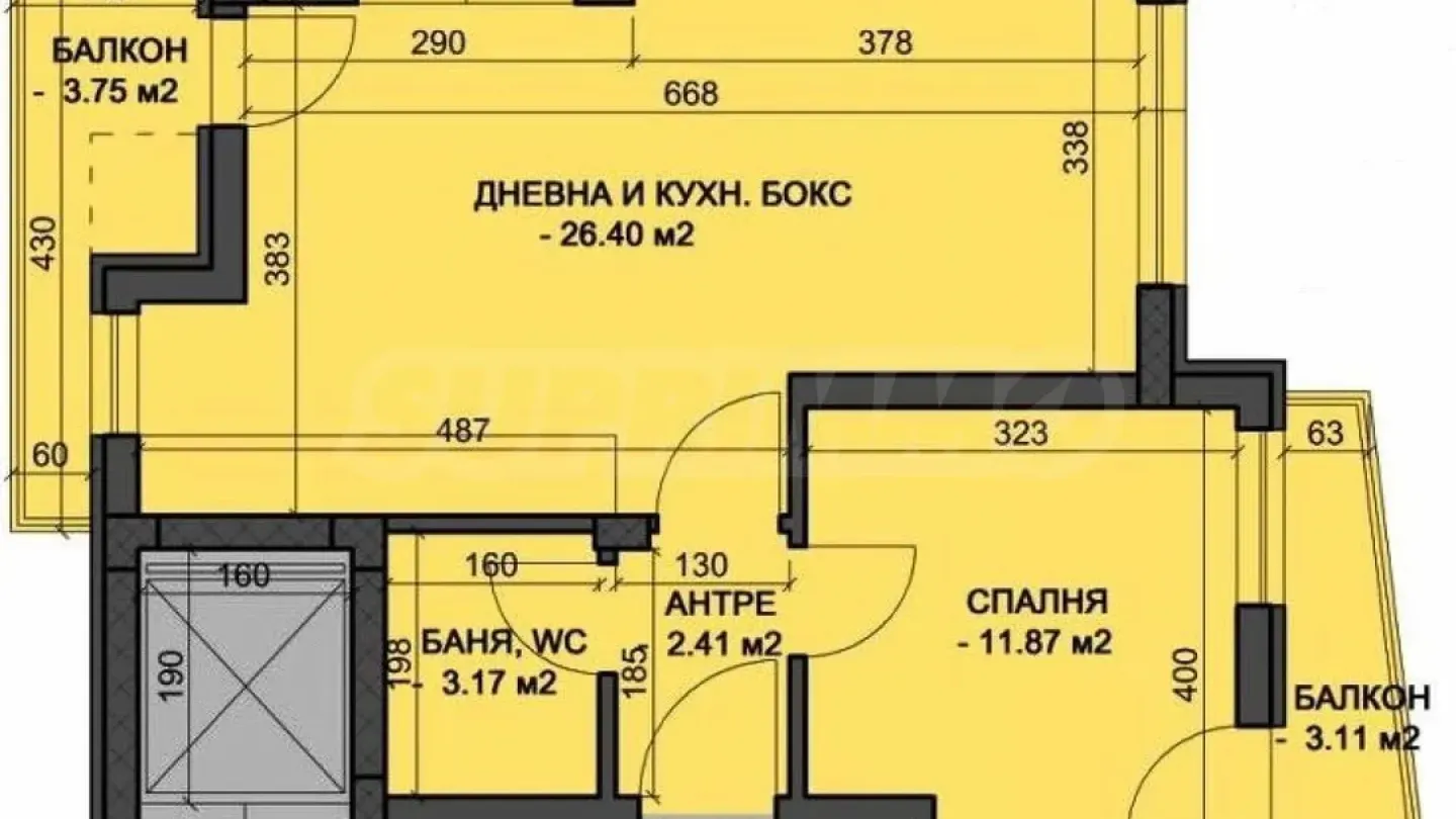 Spacious 2-Bedroom Apartment w/ Parking, Plovdiv - Image 2