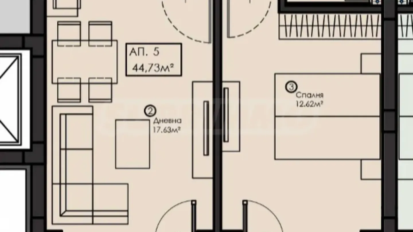 Modern 2-Bedroom Apartment - Sofia, BG - Image 2