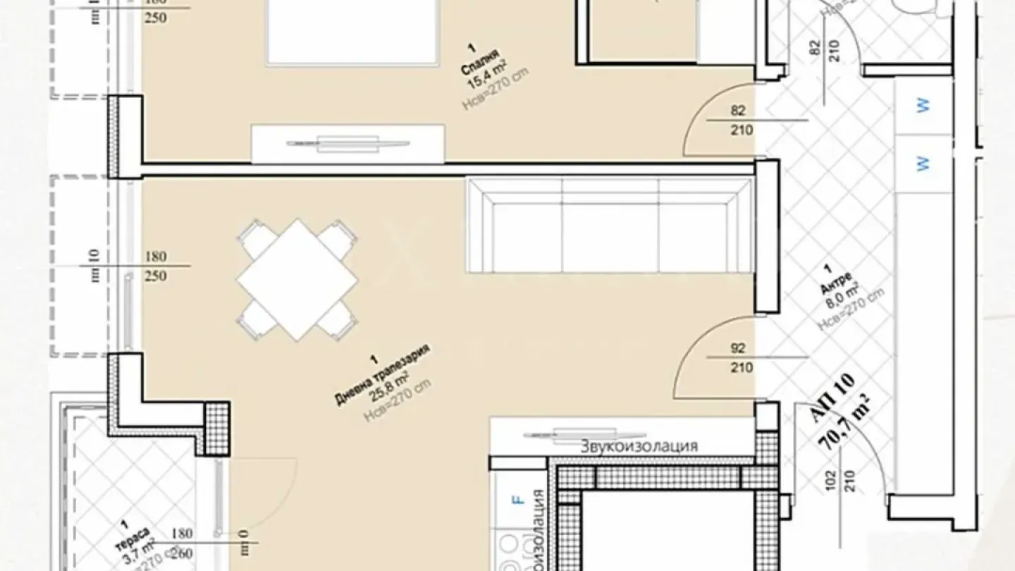 Spacious One-Bedroom Apartment in Luxury Plovdiv Complex - Image 2