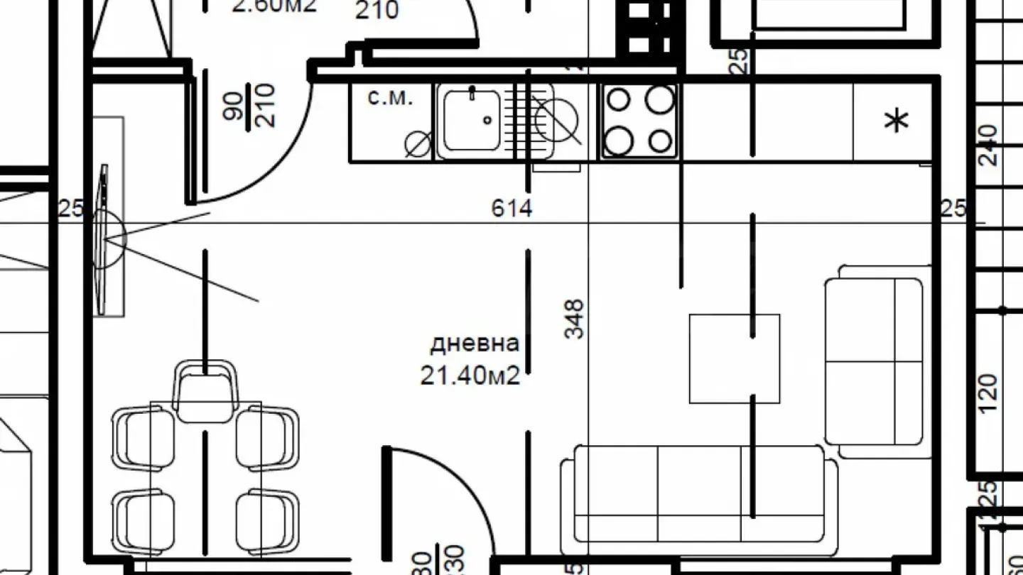 Modern Studio in New Plovdiv Complex - 46m2 - Image 2