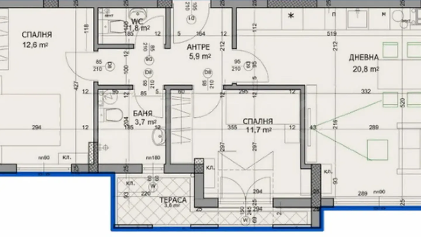 Spacious 3BR Apartment in Plovdiv's Heart - Image 5