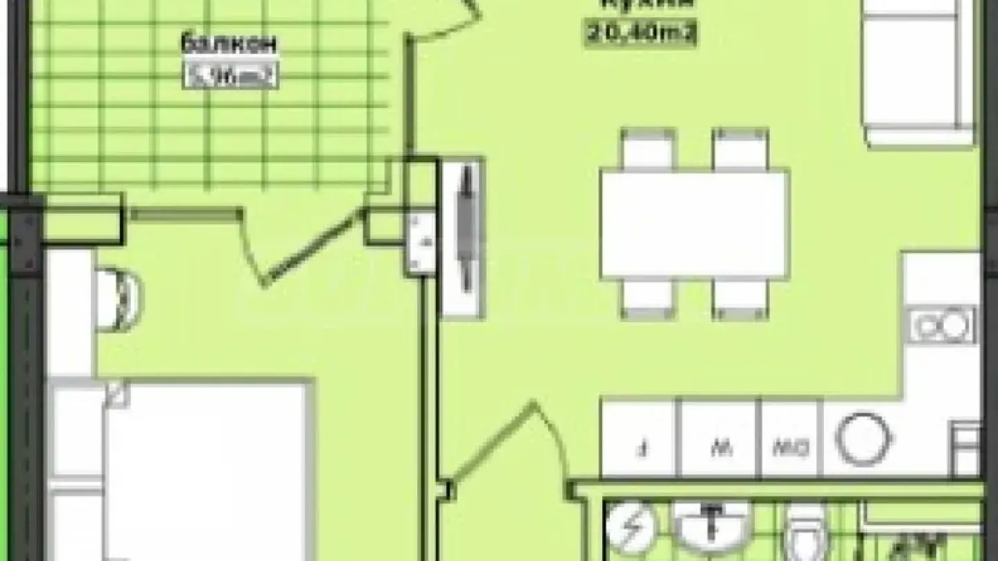 Modern One-Bedroom Apartment in Meden Rudnik, Burgas – New Build - Image 1