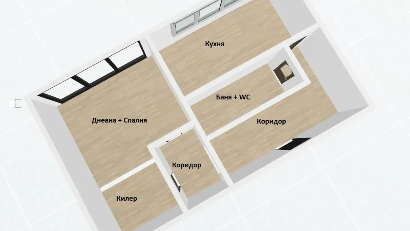 Bright Fully Furnished 1-Bedroom Apartment in Sofia, Bulgaria - €109,000 - Image 1