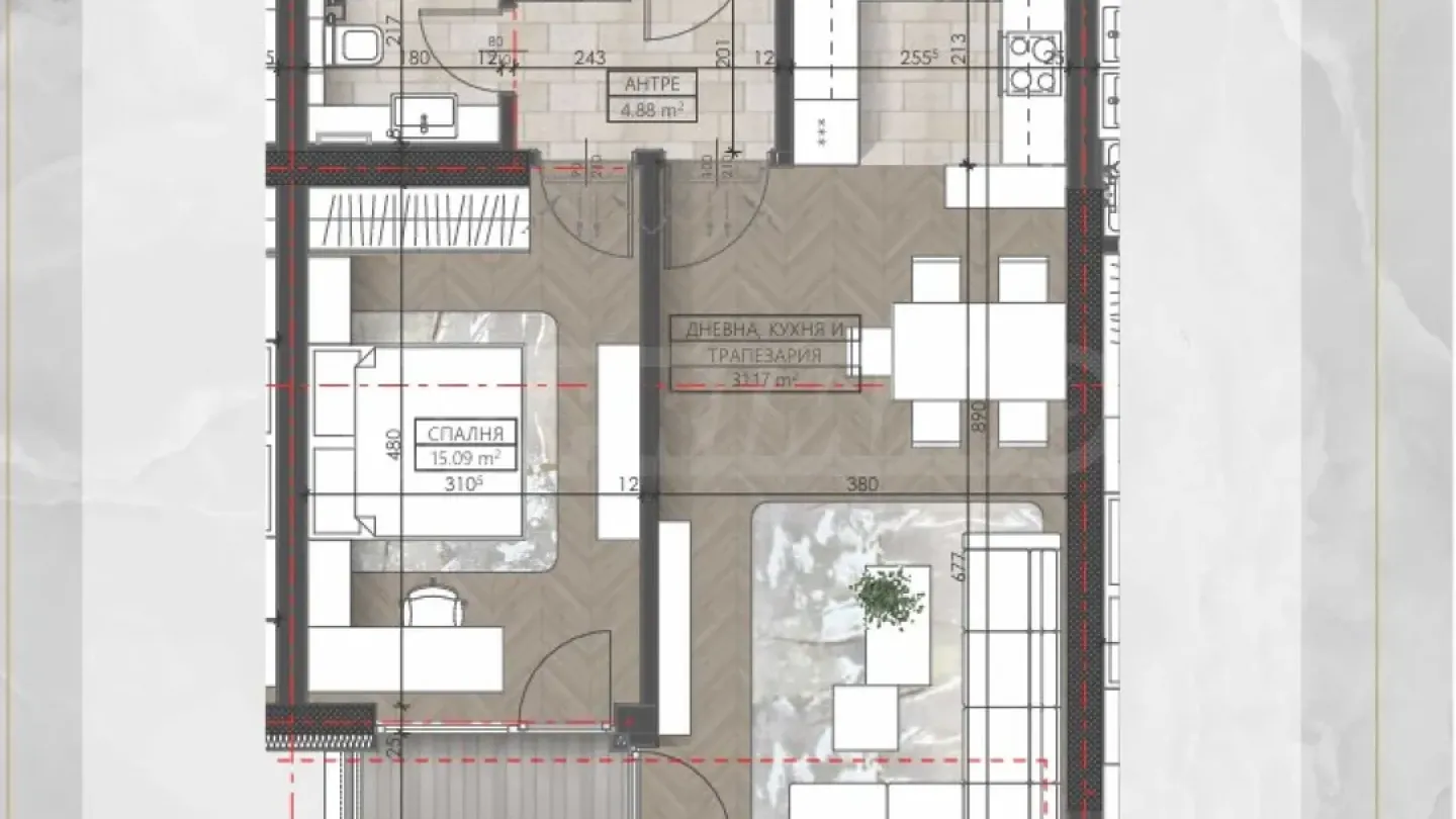 Synerga Premium: 14th Floor, Sofia View - Image 5