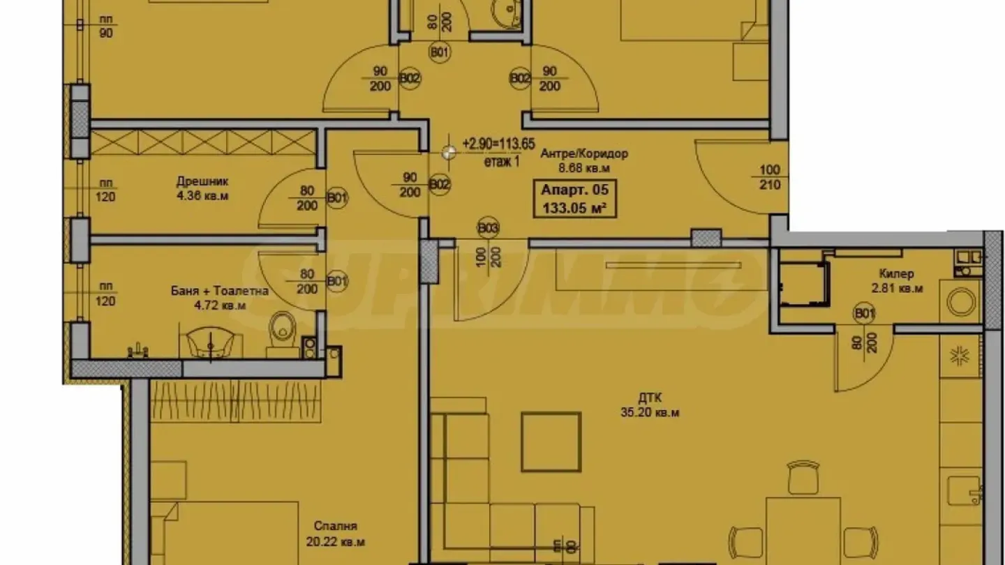 Spacious 3-Bedroom Apartment with Sea Views - Varna - Image 2