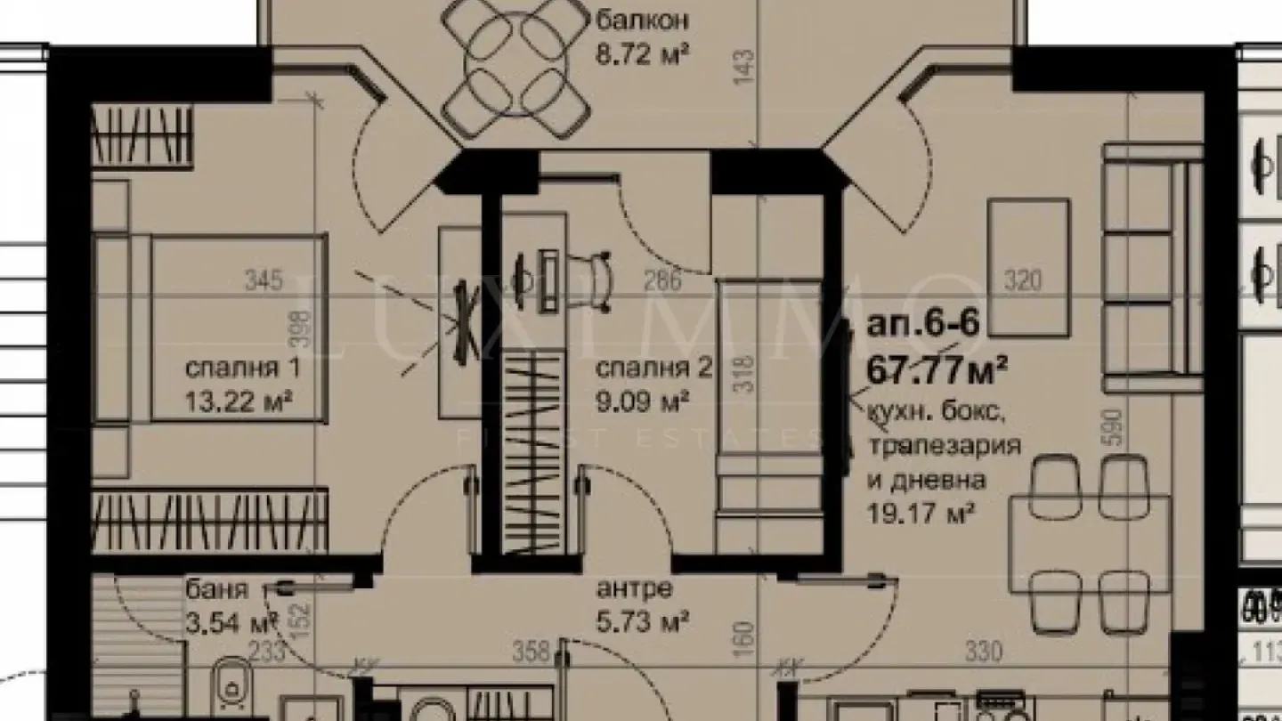 Spacious 2-Bed Apartment Near Burgas City Center - Image 3
