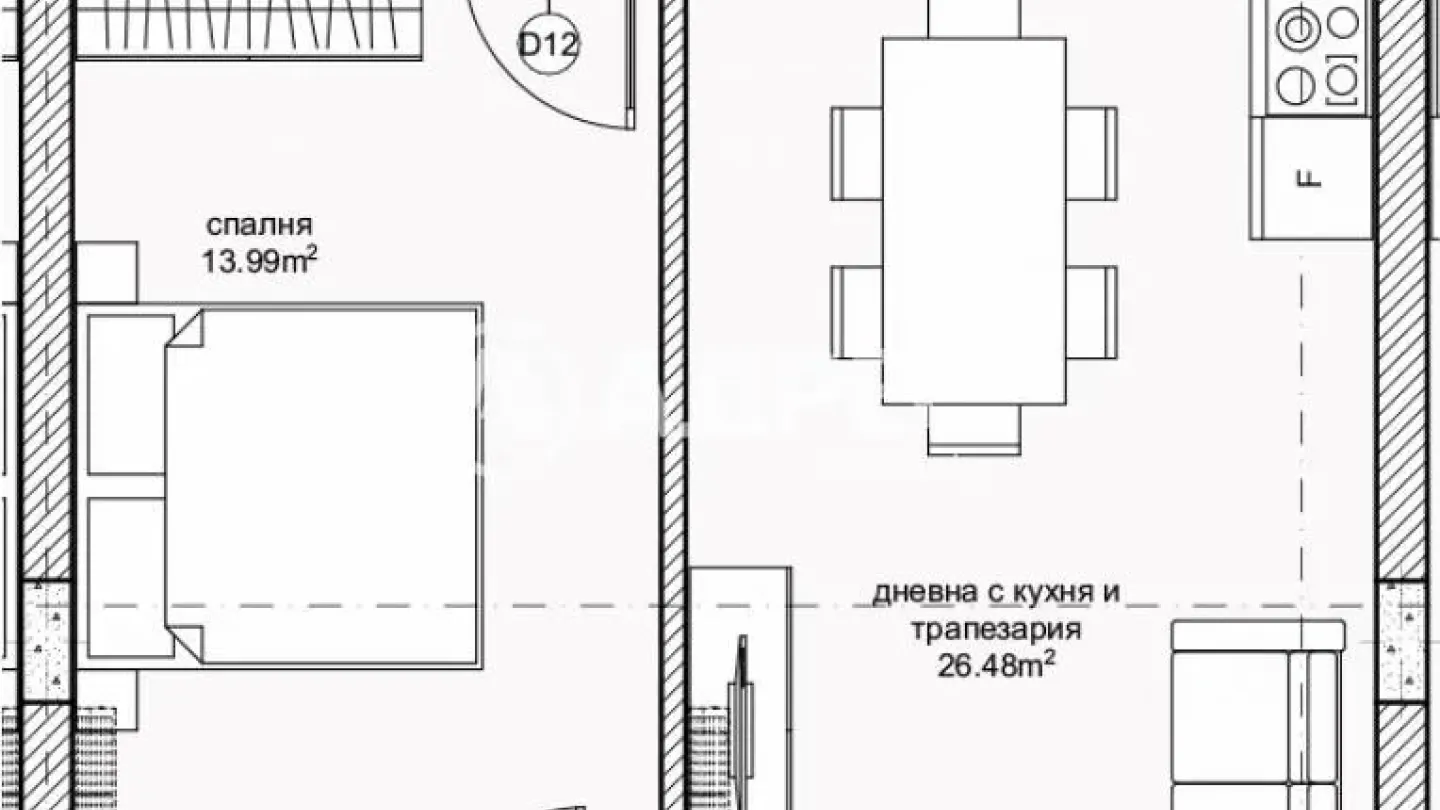 Bright Varna Apartment – Sunny 2-Bedroom in Vratshevo Quarter - Image 4