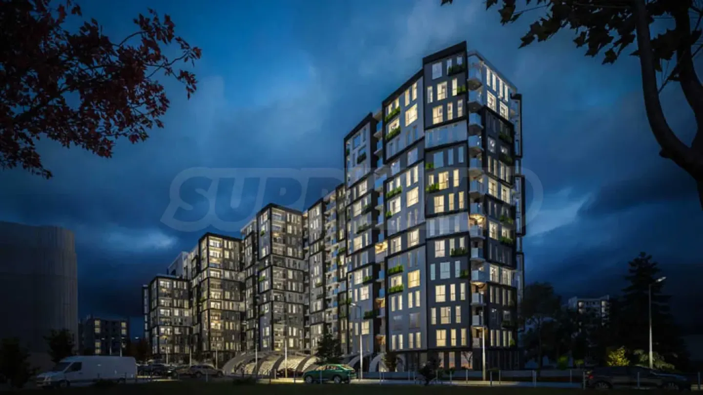 Spacious Studio with Panoramic Views in New Burgas Development - Image 2