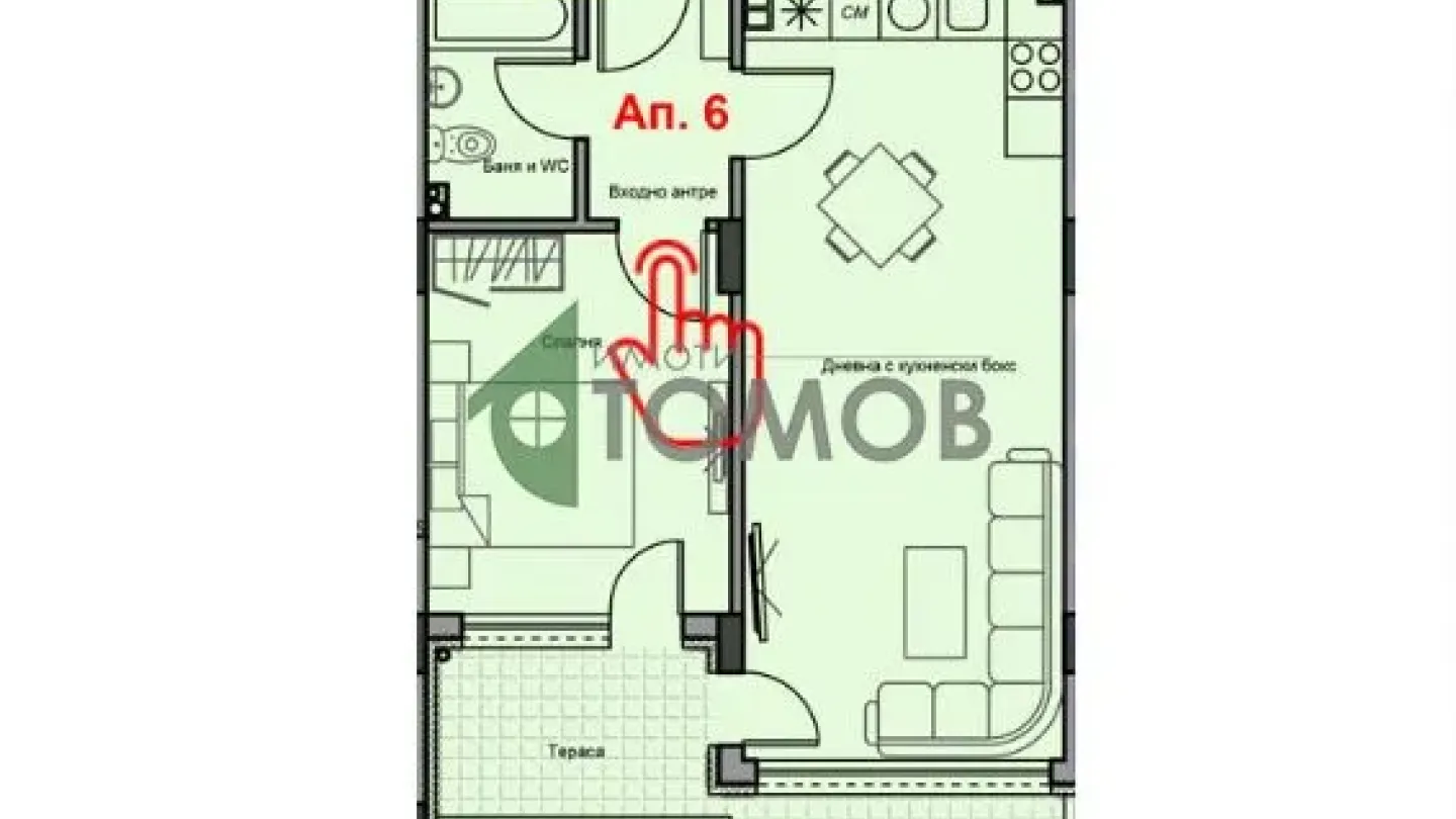 Spacious South-Facing Apartment in Stara Zagora with Act 16 - Image 4