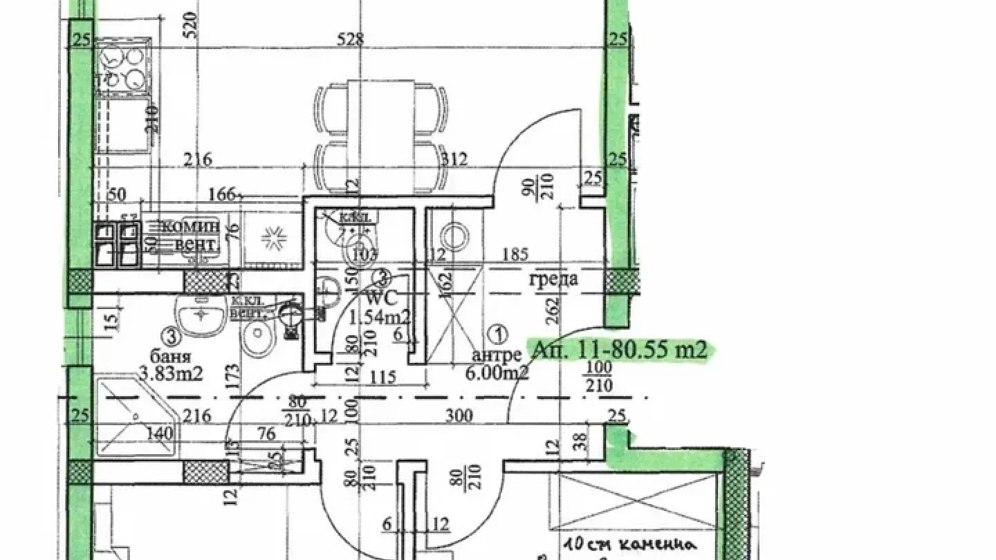 Spacious 2-Bedroom Apartment in Varna's "Vinitsa" Area - Image 1
