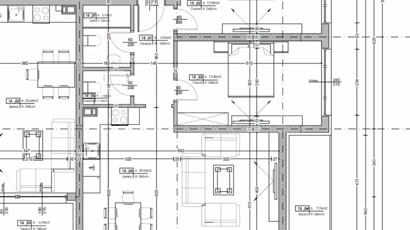 Spacious 3-Bedroom Apartment in New Plovdiv Complex - Image 2