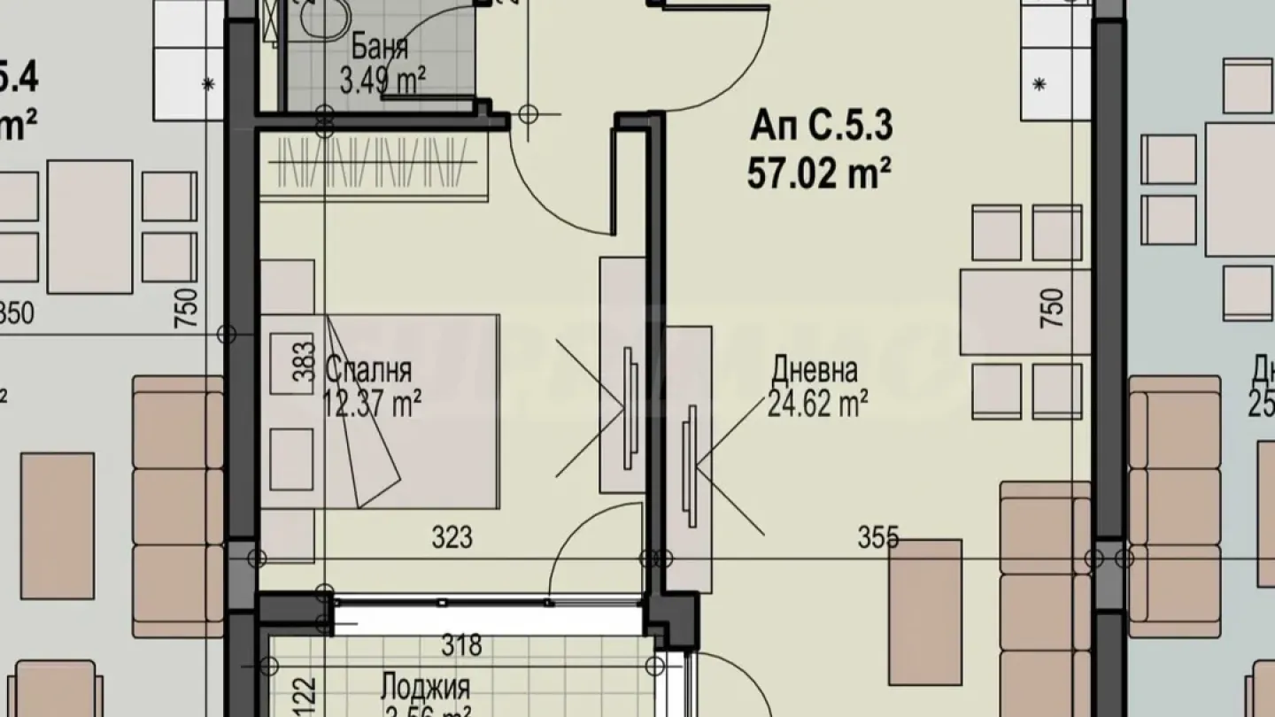 Modern 2-Bedroom Flat near Bulgaria Blvd. - Image 3