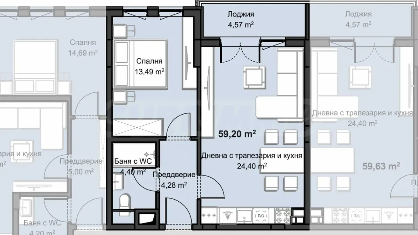 Modern 2-Bed Apartment in Plovdiv, Bulgaria - Image 4