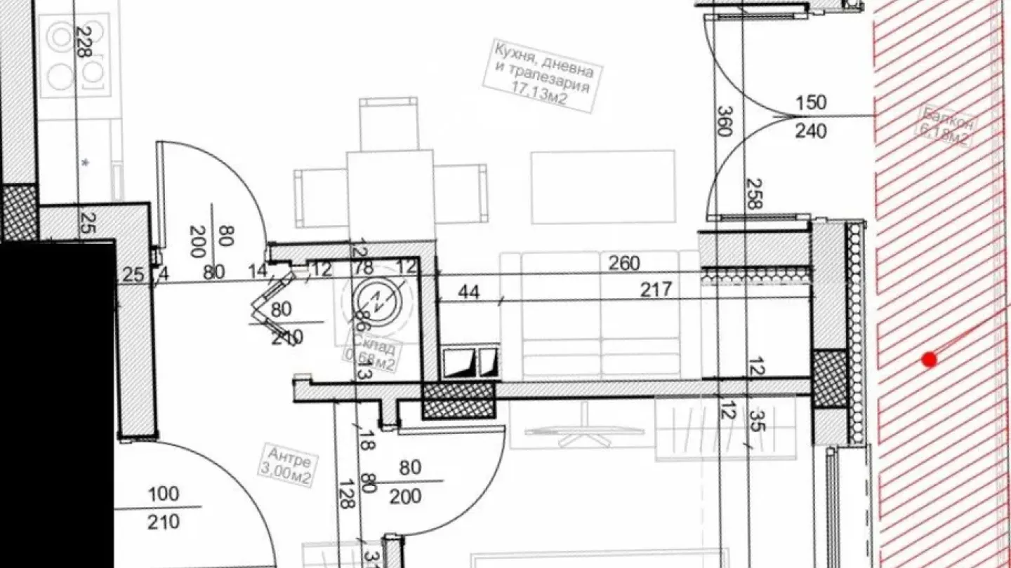 Modern 2-Bedroom Apartment in Burgas City Center - Image 1