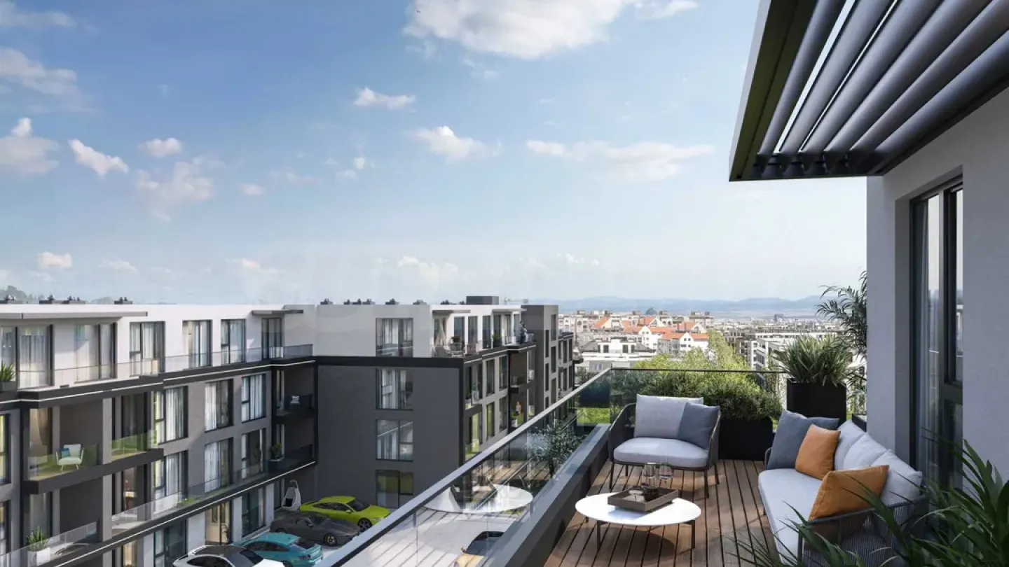 Modern Sofia Apartment with Private Courtyard - Image 3