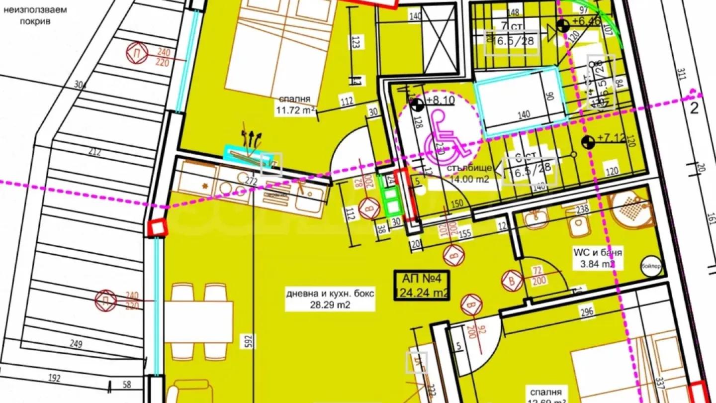 Spacious 3-Bedroom Apartment in Plovdiv Center - Image 4
