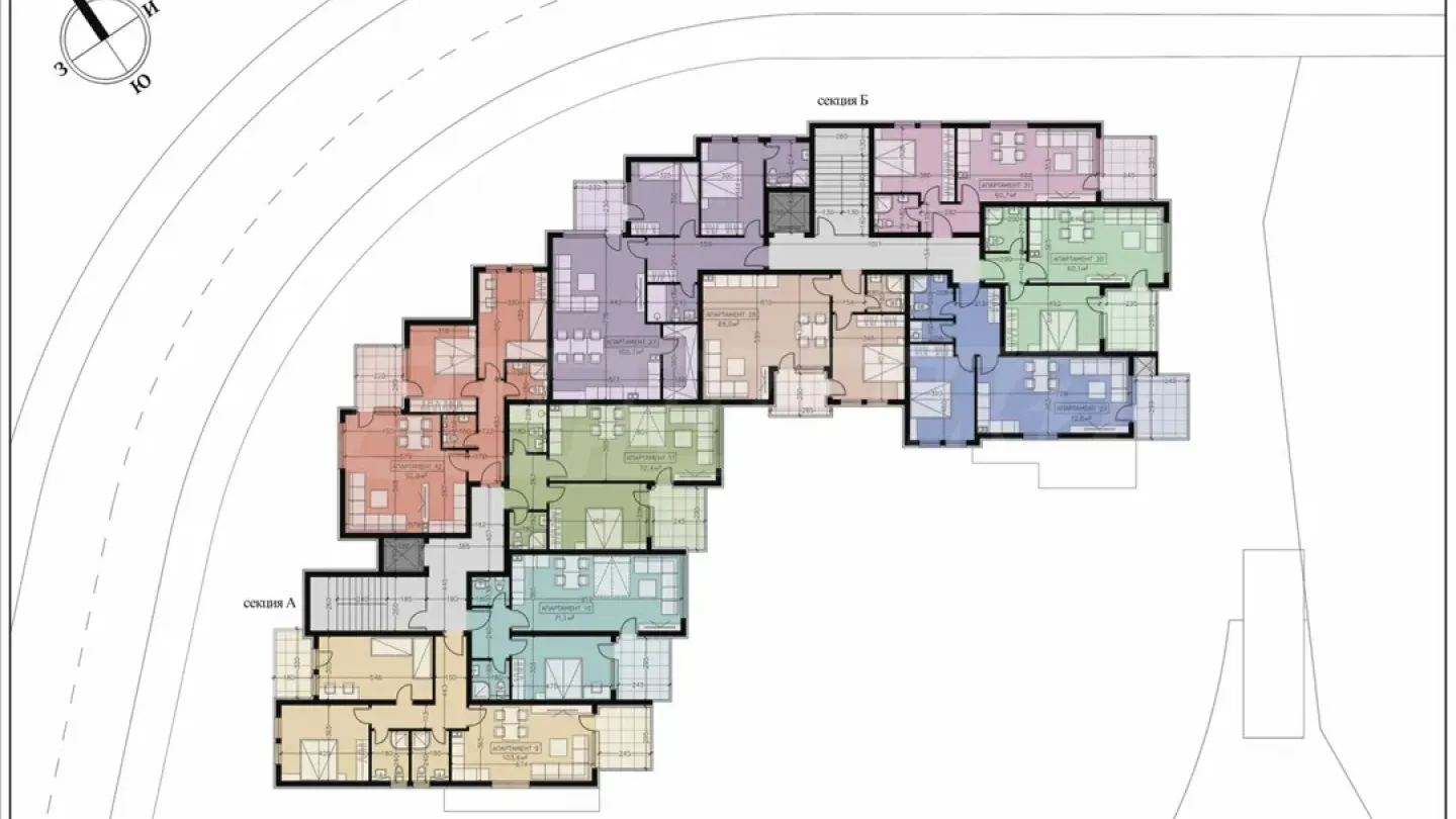 Spacious 3-Bedroom Apartment in Sofia Hills Complex - Image 2