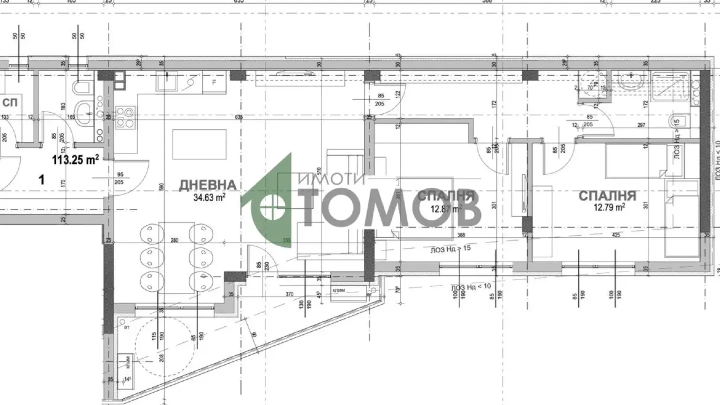 Spacious 3-Bedroom Apartment in New Samara 2, Stara Zagora - Image 3