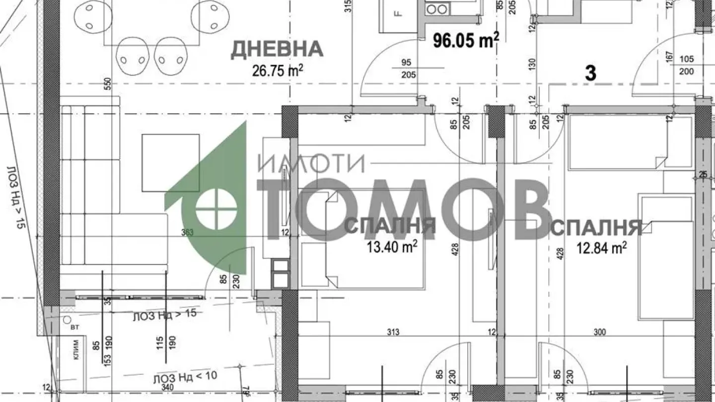 Spacious 3-Bedroom Apartment in New Samara 2, Stara Zagora - Image 3