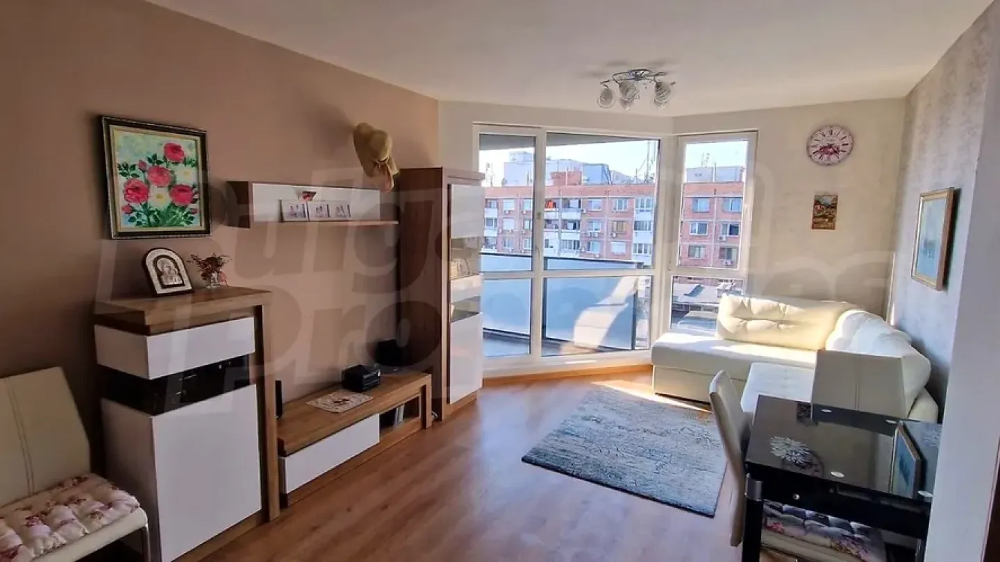 Spacious, Fully Furnished One-Bedroom Apartment in Burgas's Heart - Image 1