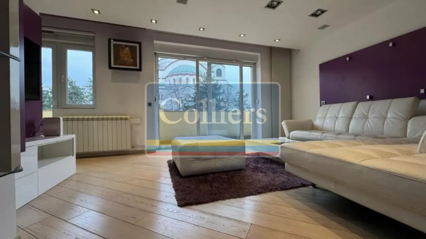 Spacious Apartment with Stunning Views Near Church in Vracar - Image 3