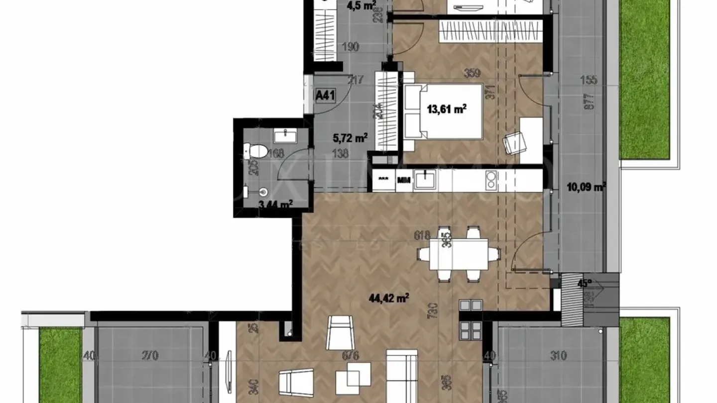 Panoramic Two-Bedroom Apartment in Sofia, Bulgaria - Image 1