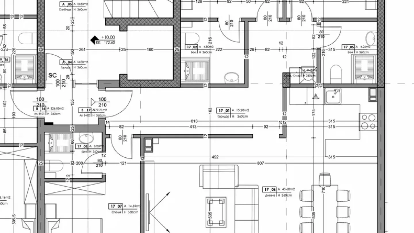 Spacious 3+1 Apartment Near Maritsa River, Plovdiv - Image 1