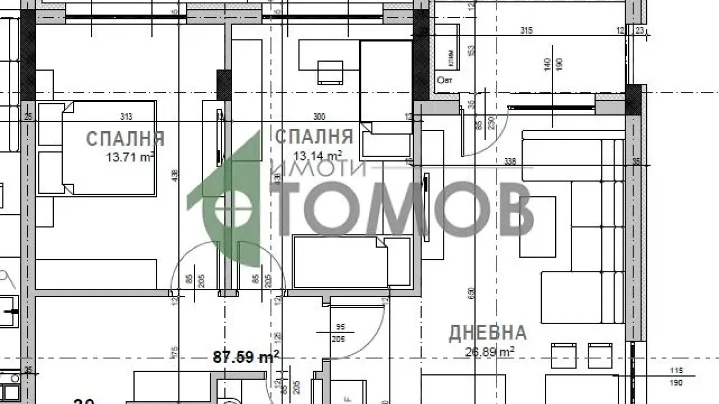 Spacious 3-Bedroom Apartment in New Samara 3, Stara Zagora - Image 1