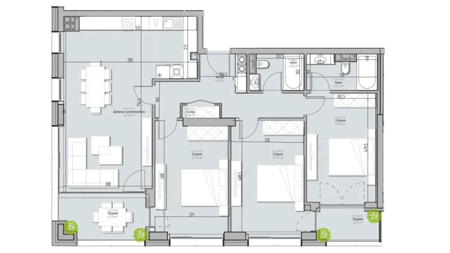 Spacious 3-Bedroom Apartment Near Paradise Mall, Sofia, Bulgaria - Image 4