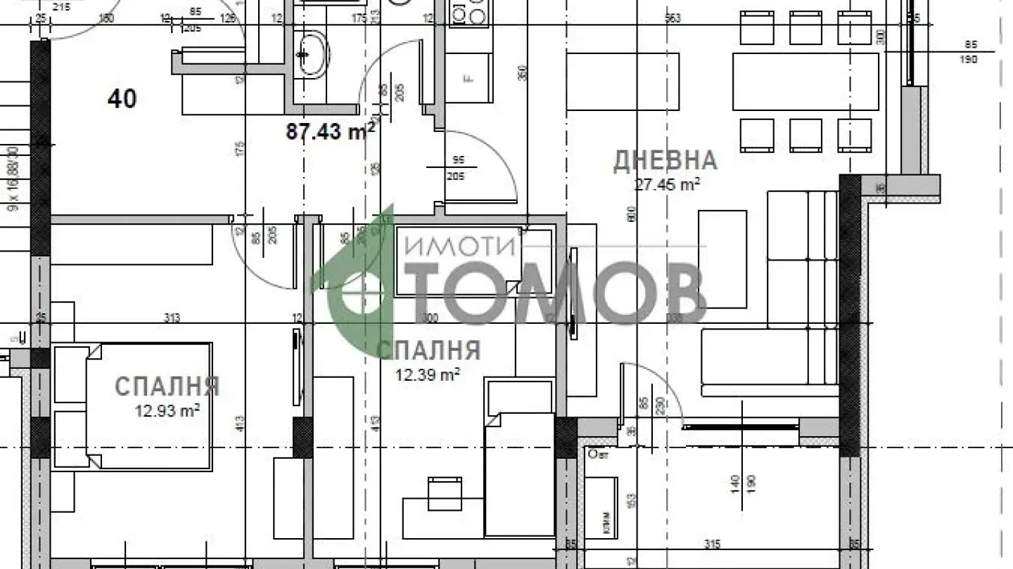 Spacious 3-Bedroom Apartment in Samara 3, Stara Zagora - Image 1