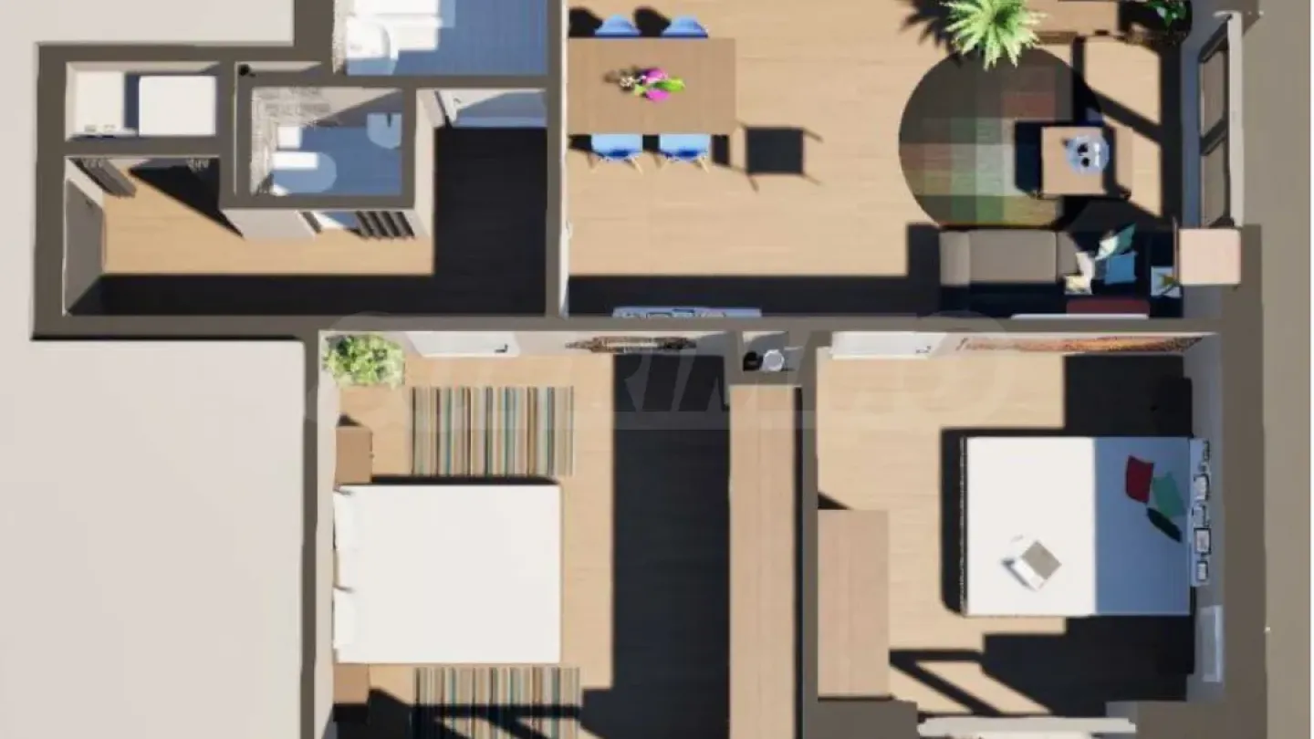 Spacious 3-Bedroom Apartment Near South Park, Sofia - Image 3