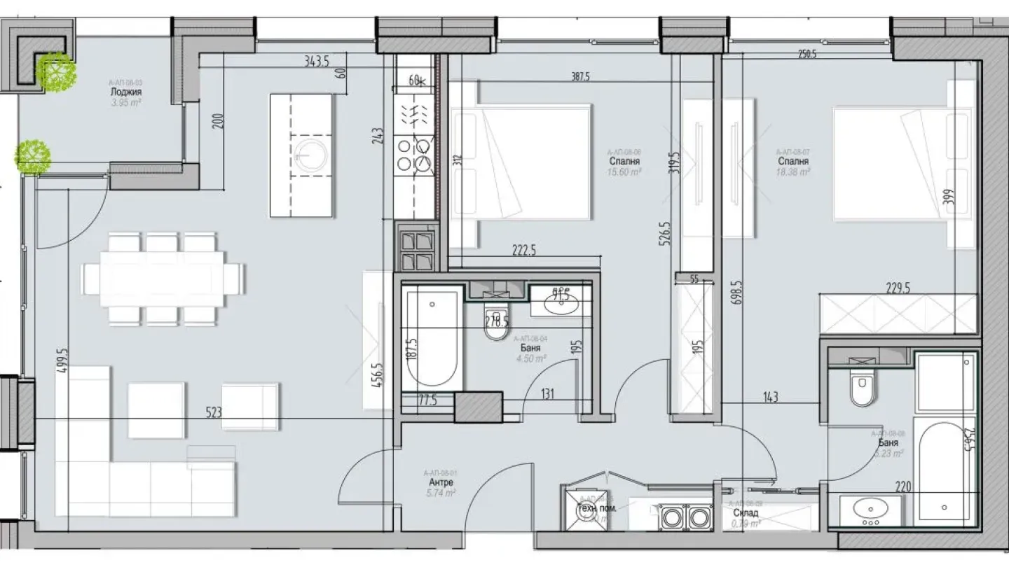 Spacious 2-Bedroom Apartment Near Paradise Mall, Sofia, Bulgaria - Image 2