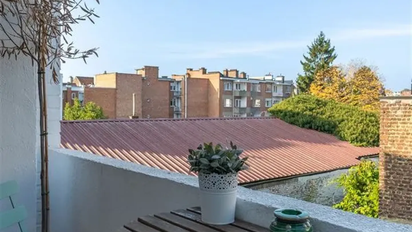 Bright 1-Bedroom Apartment with Terrace in Ukkel, Belgium - Image 4