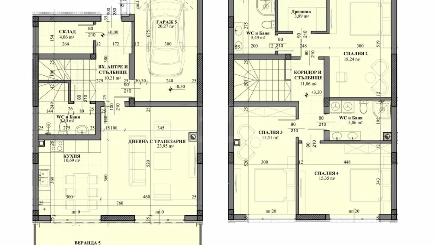 Spacious 3-Bed House in New Markovo Complex - Image 4