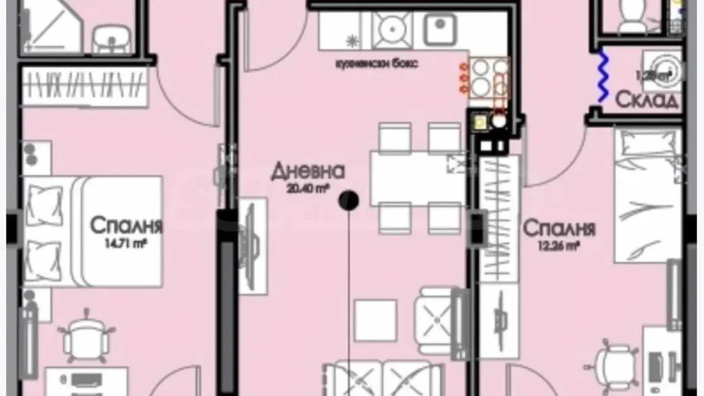 Spacious 3-Bedroom Apartment in Burgas "Horizon" - Image 1